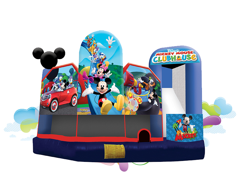 Charleston Mickey Mouse Clubhouse 5 in 1 Combo Jump Castle