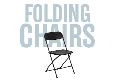 folding chairs rental