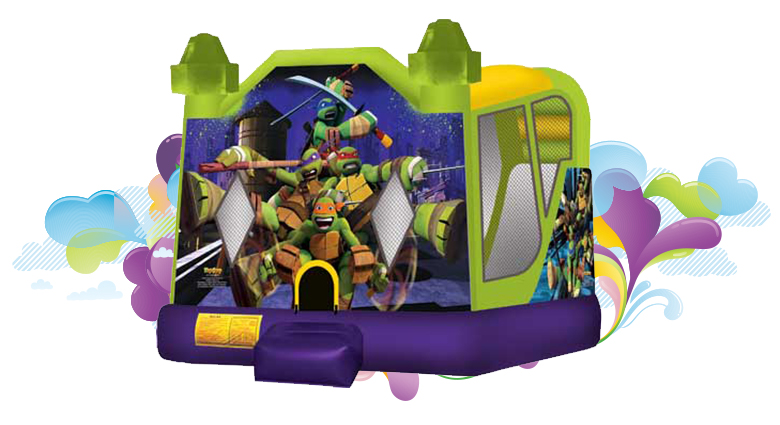 Teeanage Mutant Ninja Turtles Jump Castle