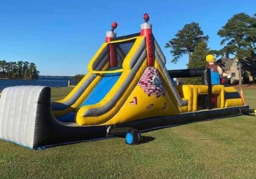 BackYard Demolition Obstacle Inflatable