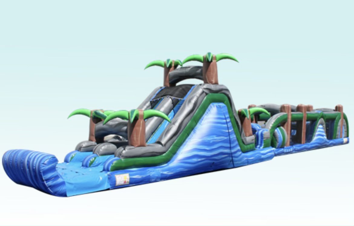 Treasure Island Obstacle Inflatable