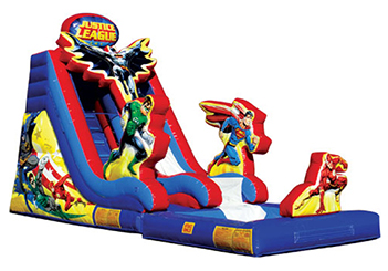 Justice League Inflatable Slide